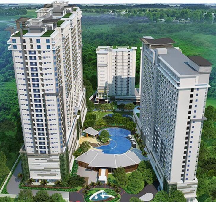 Condo Near Ayala Cebu City W Wifi Balcony Εξωτερικό φωτογραφία